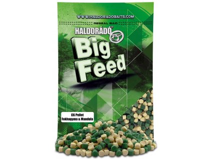 Haldorado Big Feed-C6 Pellet- Cesnak Mandle