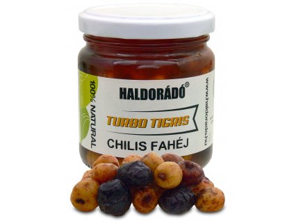 Haldorado Turbo Tigri orech v náleve -CHILLI -ŠKORICA