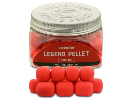 Haldorádó LEGEND PELLET Pop Up 12, 16 mm - Vörös Démon / Červeny Demon