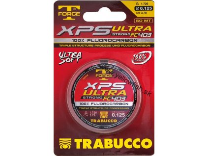Silon Fluorocarbon Trabucco XPS Ultra Strong FC 403 T-Force - 0,095mm
