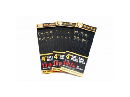 Guru Bait Bands QM1 Ready rig 4"HÁČIK 14 NADVAZEC 0,17MM