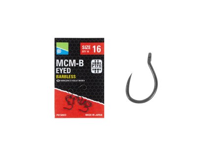 preston mcm b eyed barbless qty 10 size 8 855