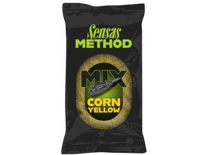 SENSAS Method Mix Yellow Corn 1kg sladka kukuřice