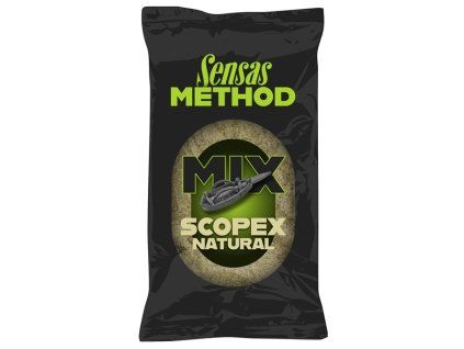SENSAS Method Mix Natural Scopex 1kg