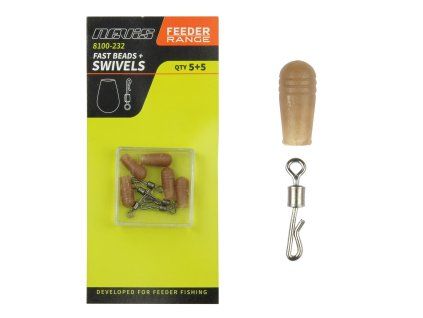 RÝCHLOKLIP NEVIS FAST BEADS SWIVEL 8100-232
