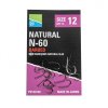 hook n60 natural x10 preston innovations