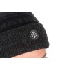 ghh011 matrix grey sherpa bobble hat logo