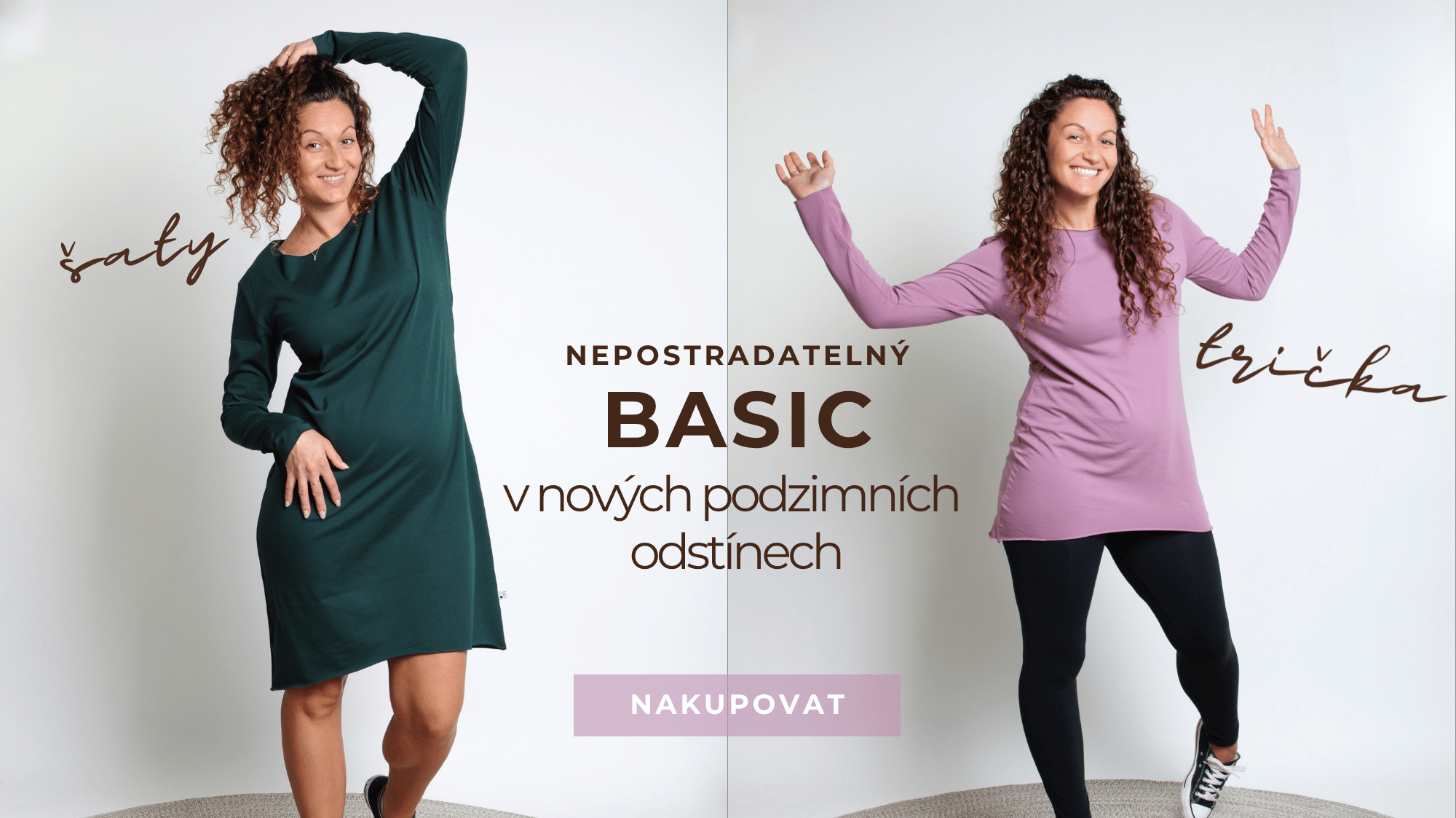 šaty basic dlouhý