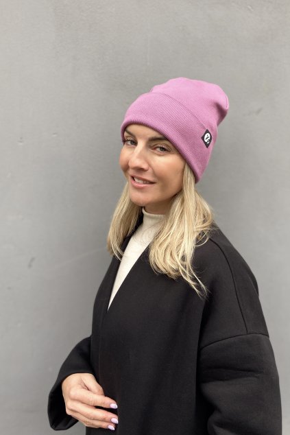 čepice FALL fialovorůžová