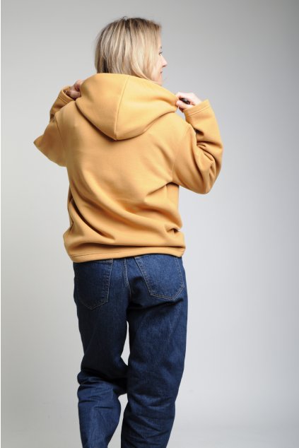 Mikina HOODIE medová