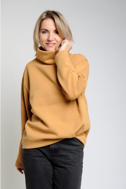 Mikina COMFY medová