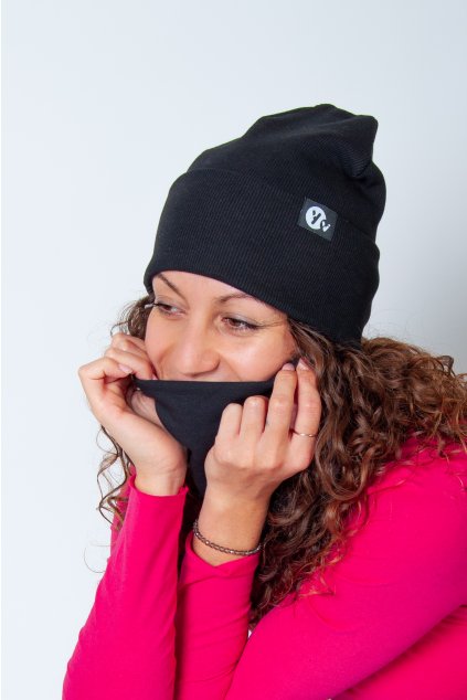 čepice FALL černá