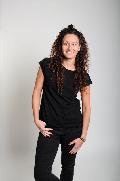 Tričko BASIC černá