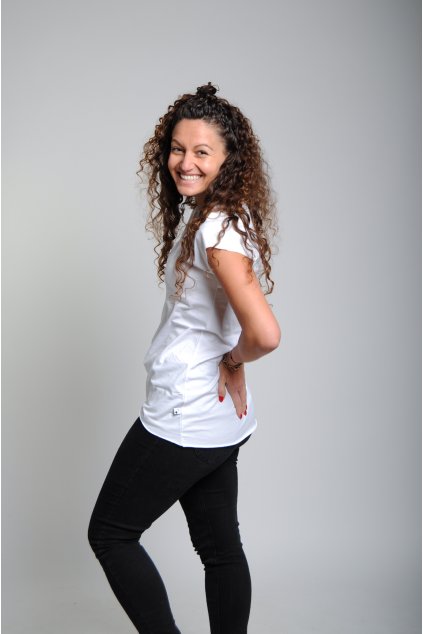 Tričko BASIC bílá