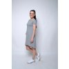 Šaty BASIC šedý melír
