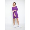 Šaty BOAT fialová