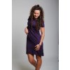 Šaty BASIC fialová