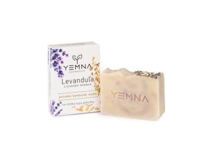 Mydlo levandula ovsene mlieko