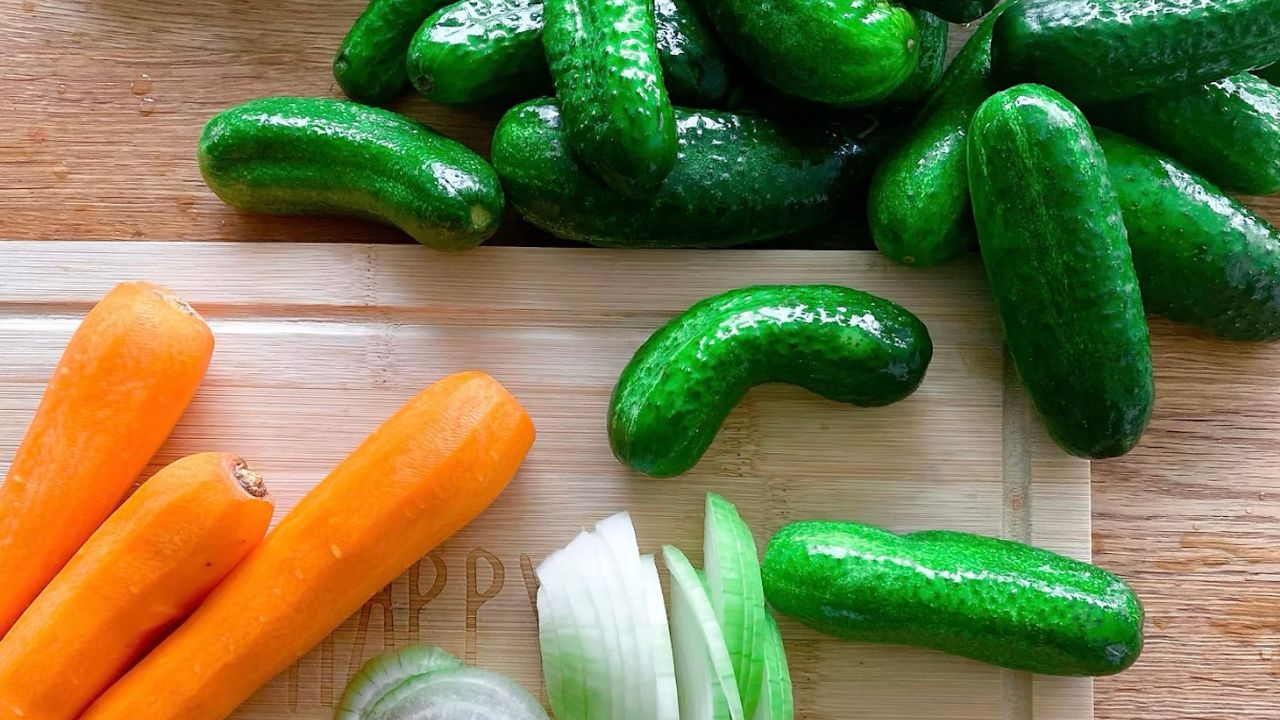 Nakládané okurky z knihy Rok plný tvoření