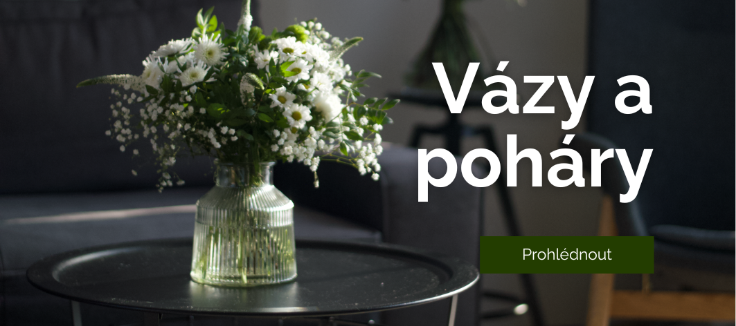 Vázy, vázičky a poháry