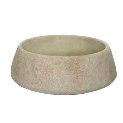 Dekorativní mísa z cementu