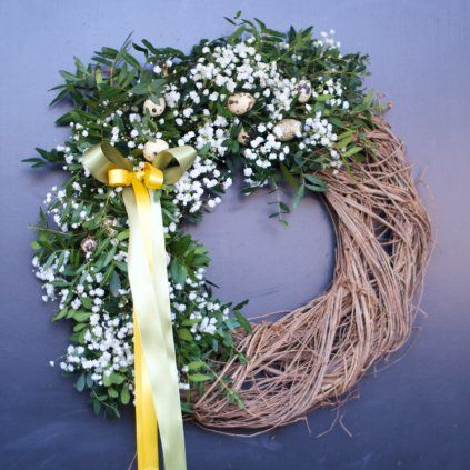 DIY sada na výrobu jarního věnce
