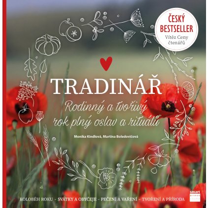 Tradinář červený makový obálka