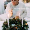 DIY sada na výrobu tradičního adventního věnce