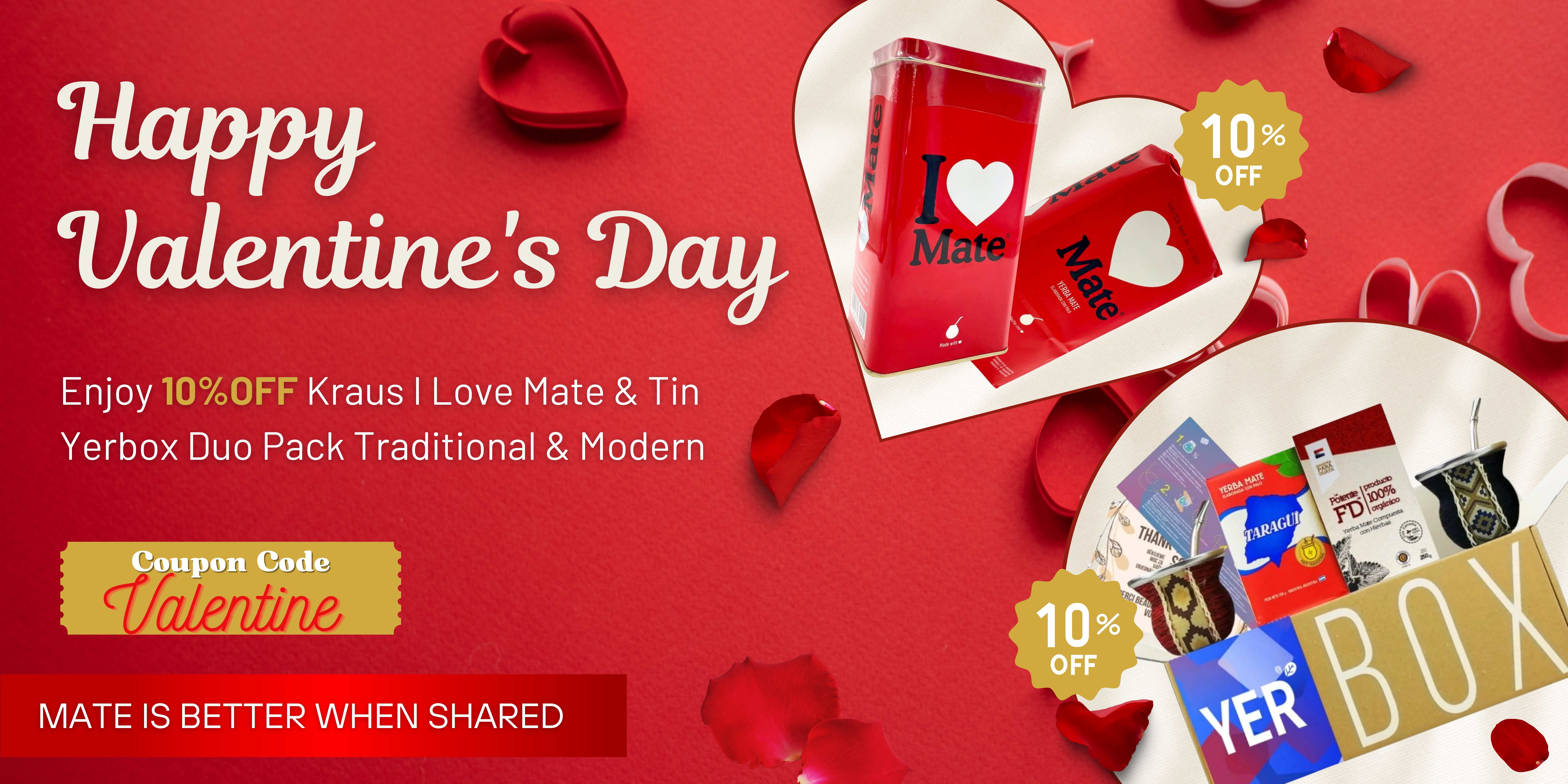 Valentines Day Yerba Mate