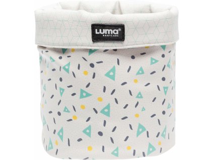 Odkládací košík Luma Shapes Mint (Vzor Shapes Mint)