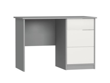 14411 1 detsky psaci stul odstiny sede vysoky lesk alda