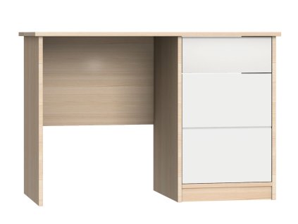 14414 1 detsky psaci stul odstiny kremove a prirodni vysoky lesk alda