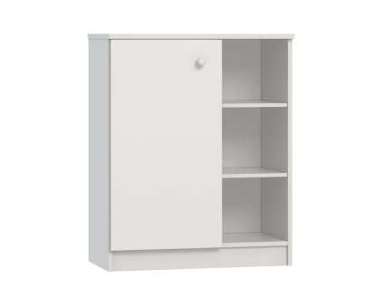 Kombinovaná komoda Faktum Mia White Vzor: bez vzoru (Vzor bez vzoru)