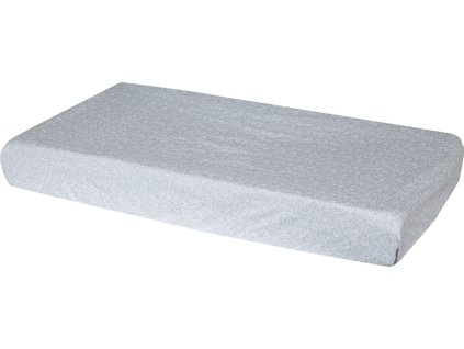 Bebe-Jou Jersey návlek na malou podložku Bébé-Jou Ollie, 75x45 (Barva šedé, Vzor Ollie, Typ návlek na přebalovací podložku)