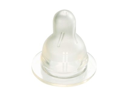 Nastavitelná savička Difrax 1-2-3 Variflow Natural - 2ks (Materiál silikonové, Druh savičky, velikost 3+měsíců)