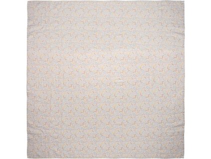 Mušelínová plenka 110x110 cm Luma Multi Lines (Vzor Multi Lines, Typ čtvercové, Druh látkové)