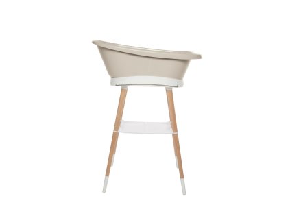 Bebe-Jou Sada vaničky Sense Taupe a stojanu Sense White (Barva pískové, Vzor Taupe, Druh koupací sada)