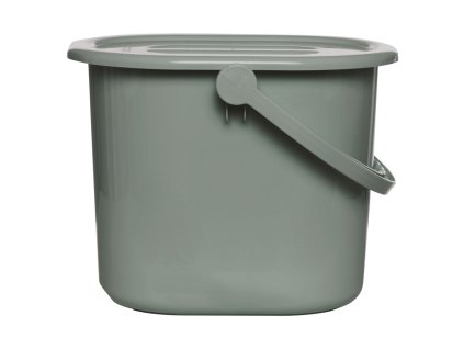 Bebe-Jou Kyblík na pleny s víkem Bébé-Jou Breeze Green (Barva zelenošedé, Vzor Breeze Green, Druh kyblíky)