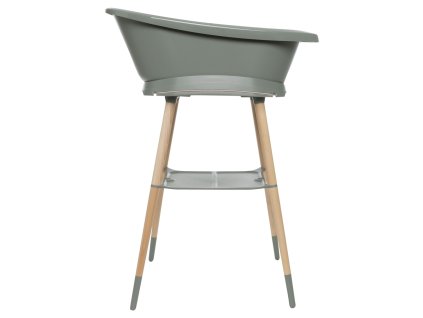 Bebe-Jou Sada digitální vaničky a stojanu Bébé-Jou Sense Edition Breeze Green (Barva zelenošedé, Vzor Breeze Green, Druh koupací sada)