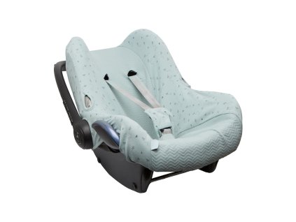 Bebe-Jou Potah do autosedačky 0+ Bébé-Jou Fabulous Paper Planes (Materiál Bavlna, Barva světle modré)