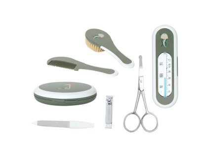 Bebe-Jou Dárková sada Bébé-Jou Ocean Vibes (Barva zelenošedé, Vzor Ocean Vibes, Druh Kosmetické pomůcky)