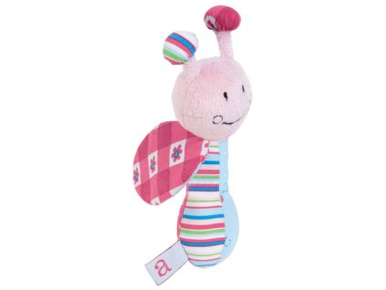 Bebe-Jou Plyšové štěrchátko Bébé-Jou beruška ABC (Vzor ABC)