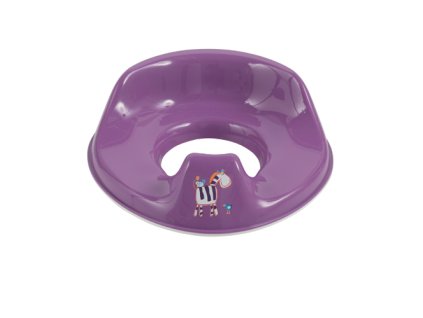 Bebe-Jou Tréninkové sedátko na toaletu Bébé-Jou Ziggy zebra fialový (Vzor Ziggy Zebra, Typ sedátka na WC)
