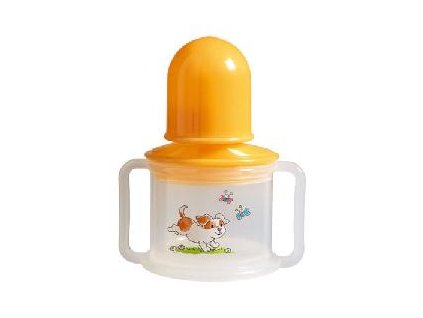 Bebe-Jou Nekapací hrneček Bébé-Jou meruňkový (Vzor Max)