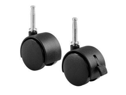 6464 3 kolecka k prisuvne postylce faktum 4ks cerne