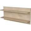 Polička na stěnu Faktum Peak Natural (Typ police, Šířka 80 cm)