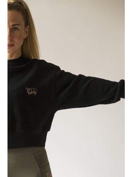 Crop top mikina