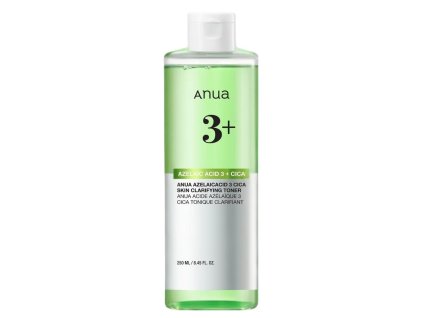yeskbeauty anua azelaic acid 3 cica skin clarifying toner 250ml product