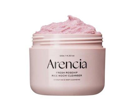 yeskbeauty arencia fresh rosehip rice mochi cleanser 120g product