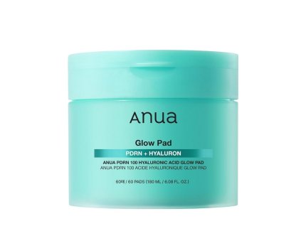 anua pdrn hyaluronic glow pad 180ml 60ea yes k beauty 1